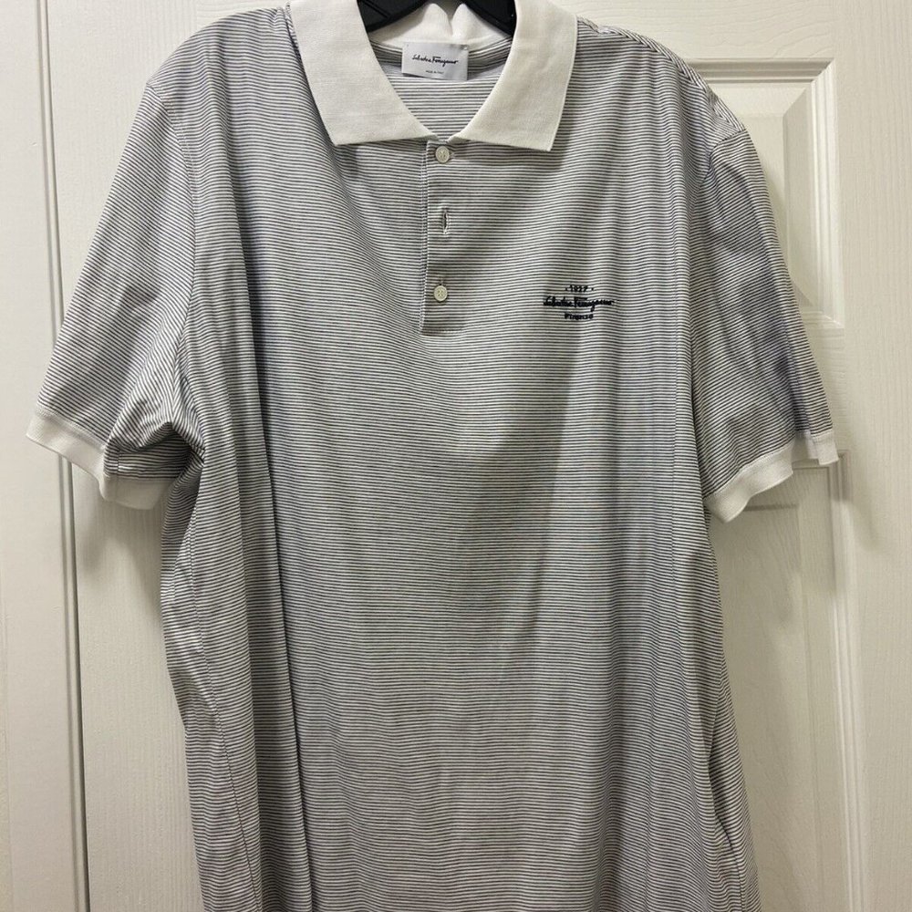 Salvatore Ferragamo Men's polo XXL new without tags. never been worn.